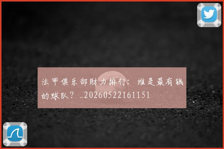 法甲俱乐部财力排行：谁是最有钱的球队？_20260522161151